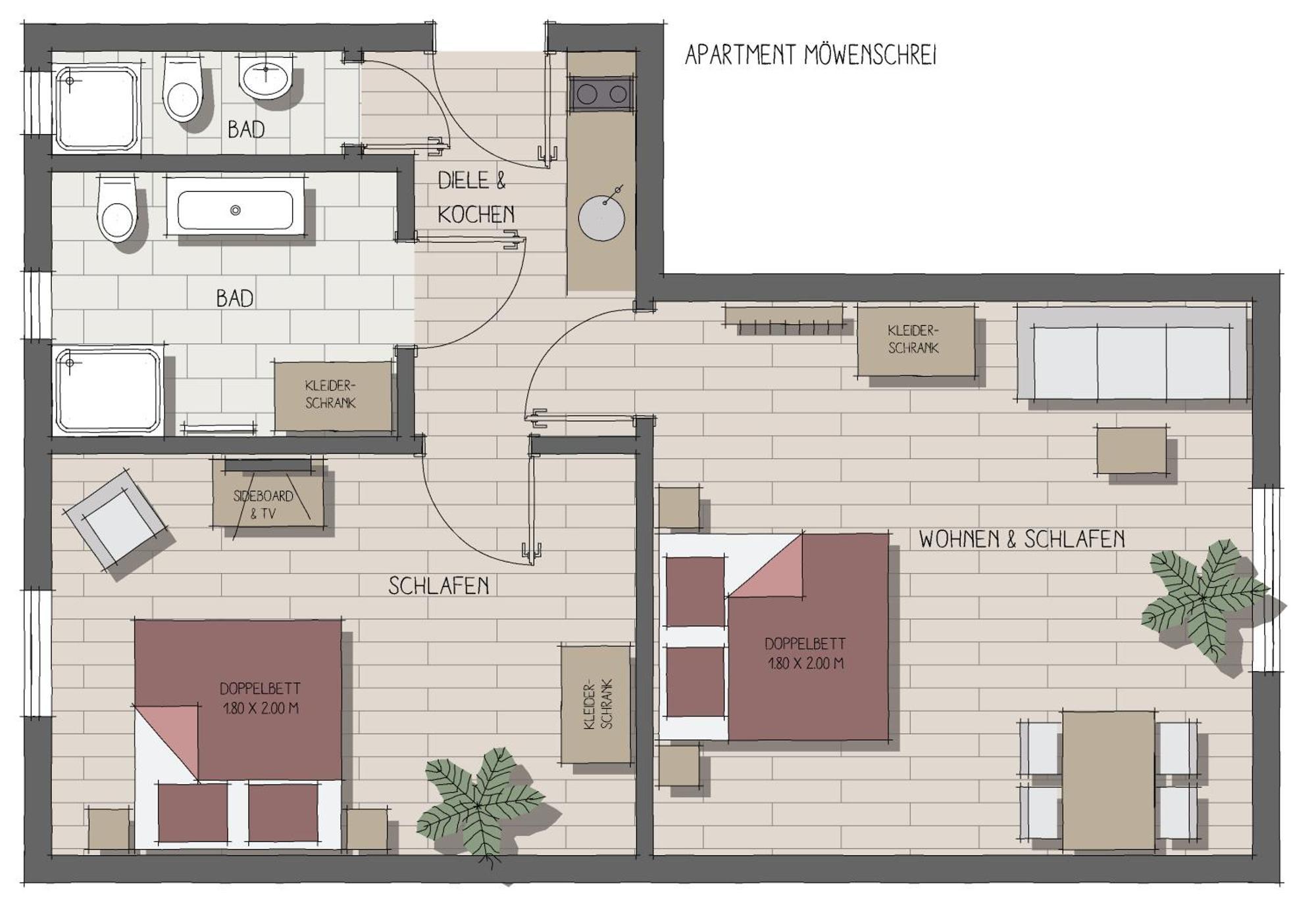 Apartmenthaus Moewenschrei إنسيل بويل المظهر الخارجي الصورة